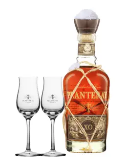 PLANTERAY RUM XO 20th Anniversary Coffret 2 verres - secondary image - Christmas Boutique