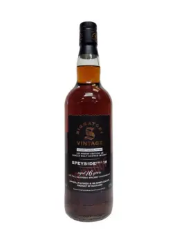 SECRET SPEYSIDE DISTILLERY 16 ans (GL) Batch #8 1st Fill Oloroso Sherry 100 Proof Exceptional Signatory Vintage - secondary image - Les Whiskies Exclusifs LMDW