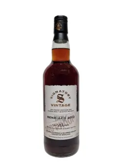BENRIACH 10 ans 2014 Batch #40 1st Fill Oloroso Sherry Butts 100 Proof Signatory Vintage - secondary image - Les Whiskies Exclusifs LMDW