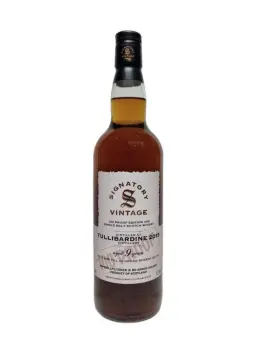 TULLIBARDINE 9 ans 2015 1st & 2nd Fill Oloroso Sherry Butts 100 Proof - secondary image - Signatory Vintage