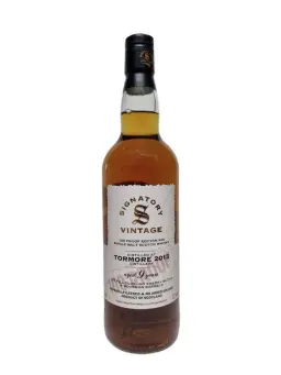 TORMORE 9 ans 2015 1st Fill Oloroso Sherry Butts 100 Proof Signatory Vintage - secondary image - Les Whiskies Exclusifs LMDW