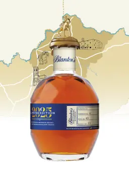 BLANTON'S Single Barrel Barrel #25 Rick #43 Itinéraires - secondary image - New arrivals