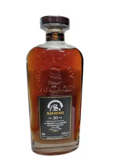 GLENROTHES 30 ans 1995 1st Fill Oloroso Sherry Butt Signatory Vintage - secondary image - GLENROTHES