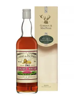 GLENLIVET 1961 Gordon & Macphail - visuel secondaire - 1961