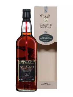 MACALLAN 1972 Gordon & Macphail - visuel secondaire - Whiskies écossais rares