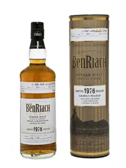 BENRIACH 29 ans 1978 Tokaji Wood Finish Batch 4 - secondary image - whiskies rares - Single cask