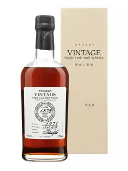 KARUIZAWA 1971 Vintage Label - secondary image - whiskies rares - Single cask