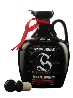 SPRINGBANK 21 ans Cruchon Noir - visuel secondaire - Les whiskies incontournables