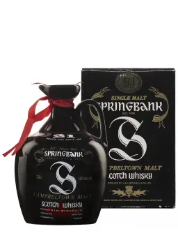 SPRINGBANK 21 ans Cruchon Noir - visuel secondaire - Les Whiskies Collectors