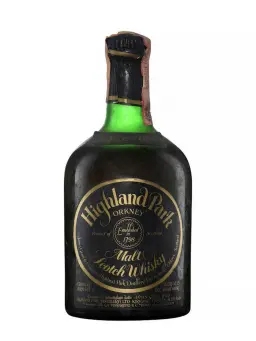 HIGHLAND PARK 21 ans 1959 Dumpy Bottle Rotation 1980 - visuel secondaire - HIGHLAND PARK