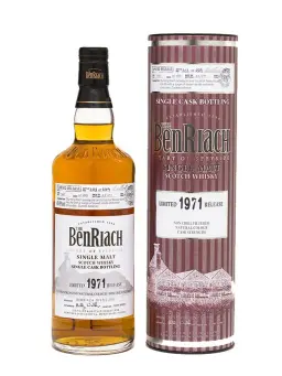 BENRIACH 40 ans 1971 Classic Speyside Batch 8 - secondary image - 40 year old