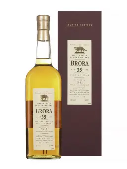 BRORA 35 ans 11th Release 2012 - secondary image - Whisky tastes and flavors