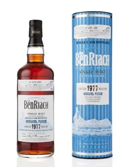 BENRIACH 36 ans 1977 Moscatel Finish Batch 10 - secondary image - 1977