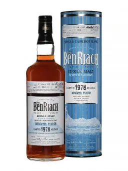 BENRIACH 35 ans 1978 Moscatel Finish Batch 10 - secondary image - whiskies rares - Single cask