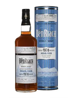 BENRIACH 35 ans 1978 Moscatel Finish Batch 10 - visuel secondaire - BENRIACH