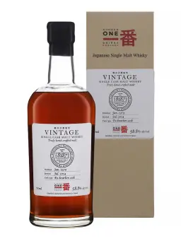 KARUIZAWA 35 ans 1979 Cask 8187 Vintage Label - secondary image - Number One Drinks