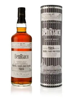BENRIACH 29 ans 1984 Peated Tawny Port Finish Batch 11 - secondary image - whiskies rares - Single cask