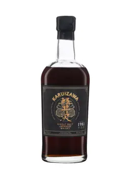 KARUIZAWA 1981 Cask 6056 Black Label - secondary image - Rare whiskies from closed distilleries