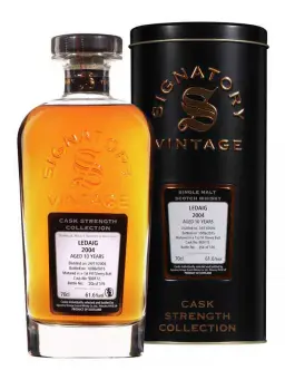 LEDAIG 10 ans 2004 Signatory Vintage - secondary image - Rare scotch whiskies