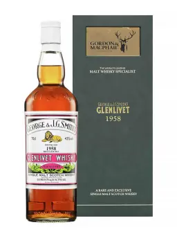 GLENLIVET 1958 Gordon & Macphail - secondary image - Rare Whiskies
