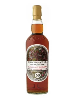 GLEN GRANT 60 ans 1955 Single Cask Gordon & Macphail - visuel secondaire - Book Of Kells