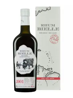 BIELLE 2001 Cask 268 - visuel secondaire - Rhums rares des Antilles françaises