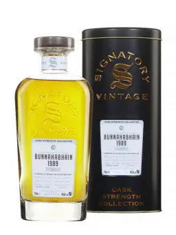 BUNNAHABHAIN 25 ans 1989 Hogshead Signatory Vintage - secondary image - 1989
