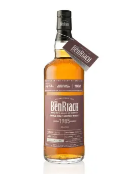 BENRIACH 29 ans 1985 Bourbon Barrel Peated Batch 12 - secondary image - Speyside