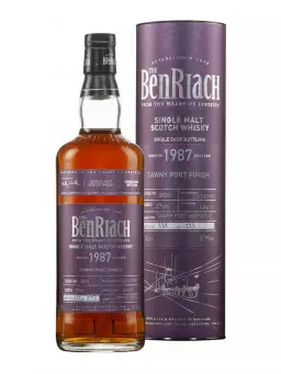 BENRIACH 27 ans 1987 Tawny Port Finish Batch 12 - secondary image - whiskies rares - Single cask