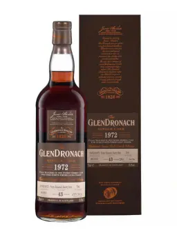 GLENDRONACH 43 ans 1972 Pedro Ximenez Batch 12 - visuel secondaire - Whiskies écossais tourbés