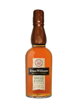 EVAN WILLIAMS 2007 Single Barrel - 60 ans LMDW - visuel secondaire - Whiskies américains rares
