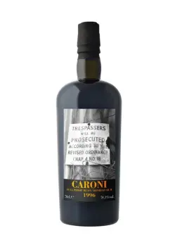 CARONI 20 ans 1996 Full Proof "Trespassers" One of 3038 bottles - visuel secondaire - 1996
