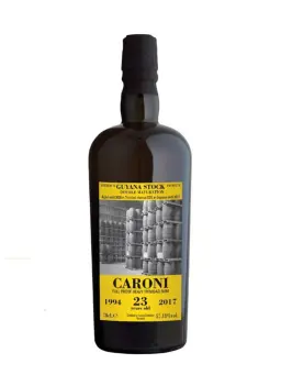 CARONI 23 ans 1994 Guyana - visuel secondaire - Les embouteillages indépendants - Rhums