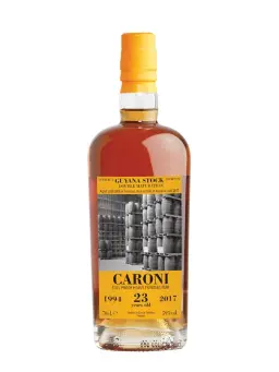 CARONI 23 ans 1994 Guyana Full Proof Orange Label. One of 600 bottles - secondary image - Independant bottlers