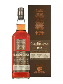 GLENDRONACH 25 ans 1992 Sherry Butt Batch 15 - secondary image - Nos archives 