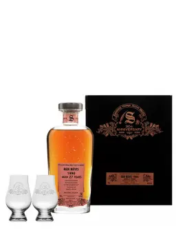 BEN NEVIS 27 ans 1990 30th Anniversary Signatory Vintage - secondary image - whiskies rares - Single cask