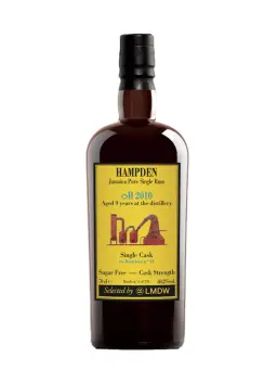 HAMPDEN 2010 <>H Single Cask #41 - visuel secondaire - Les Collectors