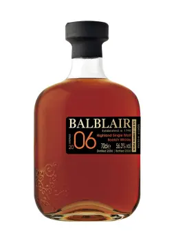 BALBLAIR 14 ans 2006 Single Cask Sherry LMDW French Connections - visuel secondaire - Single cask - Écosse