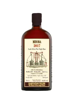 MHOBA 4 ans 2017 Ex Bourbon Cask Habitation Velier - visuel secondaire - MHOBA