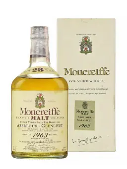 ABERLOUR 23 ans 1963 Single Malt collection Moncreiffe - secondary image - ABERLOUR