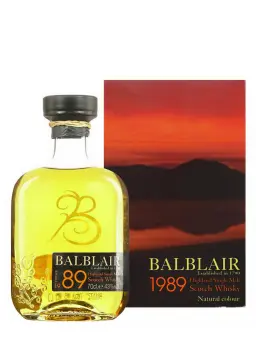 BALBLAIR 1989 - visuel secondaire - Les Whiskies Rares
