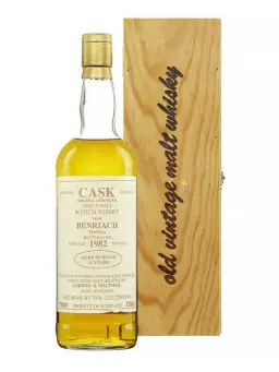 BENRIACH 11 ans 1982 Cask strenght selection Gordon & Macphail - visuel secondaire - Les meilleures ventes de whiskies