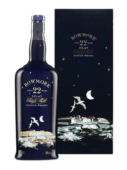 BOWMORE 22 ans Seagull Bleue Ceramic - secondary image - Les Whiskies Rares - Single Malts