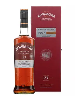 BOWMORE 23 ans 1989 port cask - secondary image - Les Whiskies Rares - Single Malts