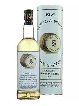 ARDBEG 8 ans 1991 Signatory Vintage - secondary image - Whisky tastes and flavors