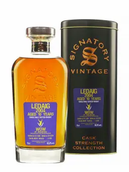LEDAIG 10 ans 2004 World of Whisky Signatory Vintage - visuel secondaire - Les Collectors