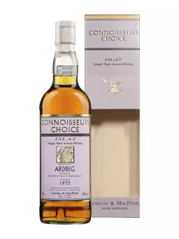 ARDBEG 1973 Islay Map Label Gordon & Macphail - secondary image - Rare