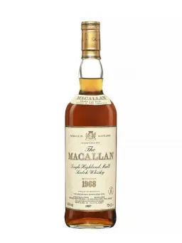 MACALLAN 18 ans 1968 Single Highland Malt Scotch Whisky, - visuel secondaire - Les meilleures ventes de whiskies
