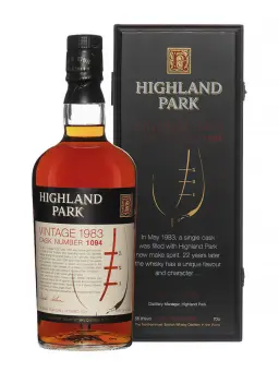HIGHLAND PARK 1983 - visuel secondaire - Les meilleures ventes de whiskies
