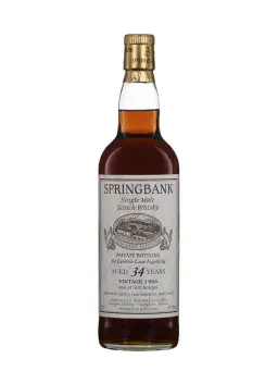 SPRINGBANK 34 ans 1966 Private Bottling Lateltin Limited Edition 300 Bottles - secondary image - Old